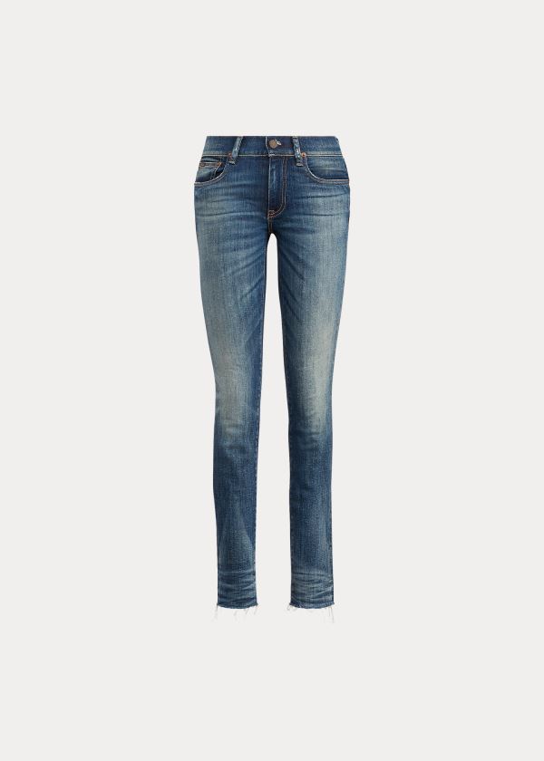 Women's Polo Ralph Lauren Tompkins Skinny Crop Jeans | 970852NMR